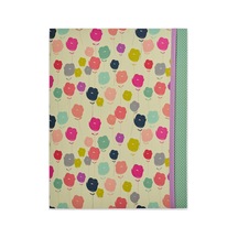 19x25 Ciltli Modern Floral - Pastel Stems Çok Renkli