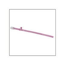 Uyguna-yakala 10mm 30cm Pembe Taşlı Kedi-köpek Tasması-sma.305