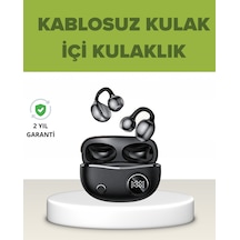 Açık Kulak Tasarımlı Bluetooth 5.4 Kablosuz Kulaklık - Uzun Pil Ömrü