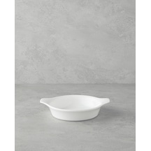 Elise Porselen Sahan Fırın Kabı 17 Cm Beyaz