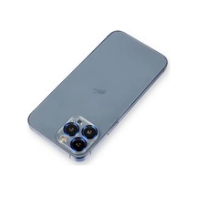 Apple İphone 12 Pro Metal Kamera Lens Koruma Cam - Mavi