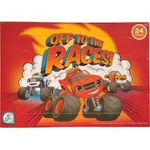 Laço Kids Blaze 24 Parça Frame Puzzle Bl7993