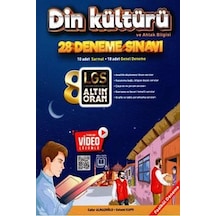 Altın Oran 8. Sınıf Din Kültürü 20 Deneme Tamamı Video Çözümlü N11.1685