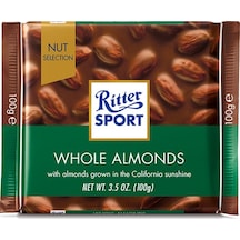 Ritter Sport Whole Almonds 100 G