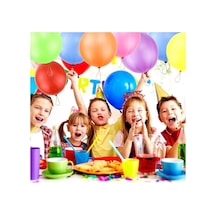 50 Adet Lastikli Zıpzıp Balon Ipli Punch Panç Büyük Balon Zıp Zıp Balon Pastel Renkler Çok Renkli