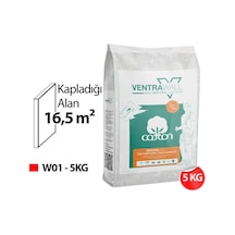 Ventrawall - Beyaz Duvar Kağıdı Ve Pamuk Sıva - W01 - 5 Kg