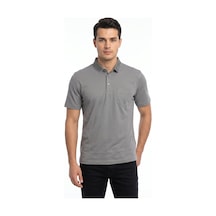 Raymons Erkek Polo Yaka Kısa Kollu Tişört Regular Kalıp T6270 Bgl-st05553 Gri