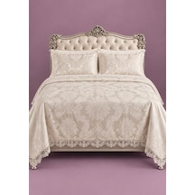 Goldroom Home Dantelli Pike Takımı Çift Kişilik Krem