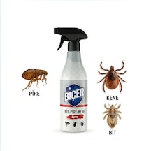 Pire , Bit Ve Kene Ilacı Sprey 500 Ml T Ahırlarında, Kümeslerde Ve Barınaklarda Kullanılır.