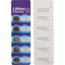 Powermaster Pm-9534 Cr2032 3 Volt Lityum Para Pil 5'li Paket