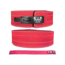 Halter Ayarlanabilir Kol Kemeri Erkekler Ve Kadınlar İçin Gerçek Süet Gizlemek Deri Powerlifting İçin Sırt Desteğ
