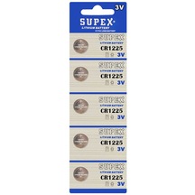 Supex Cr1225 3 Volt Lityum Pil 5Li