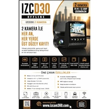 Izcd30 Araç İçi Kamera
