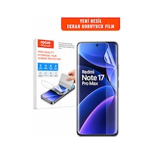 Redmi Note 15 Pro Kırılmaz Özel Kesim Hydrogel Film