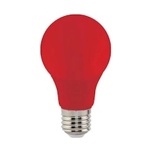 10 Adet K2 Kırmızı Işık 5 Watt Led Gece Lambası Ampulü, E27 Duylu Ağaç Feneri Ampulü