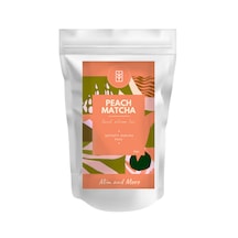 Peach Matcha - Şeftali Aromalı Matcha, 50 Gr