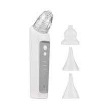 Samdoo Bebek Elektrikli Burun Emici, 3 Seviye Emme Gücü, Düşük Gürültü Ve Müzik Fonksiyonu, 500mah Pil, 3 Silikon Uç Temizlenmesi Kolay