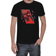 Daredevil Tasarımlı Siyah Erkek Tişört