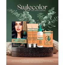 Stylecolor Bitkisel İçerikli Vegan Krem Saç Boyası 1.1 - Mavi Siyah