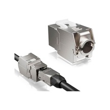 Pm-29567 Cat7 10gbps Toolless Keystone Jack Full Metal Zırhlı Konnektör