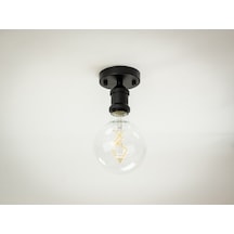 Riolight Retro,Rustik Kolidor,Oda,Mutfak,Banyo Için Siyah Tekli 1