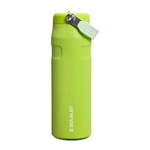 Stanley The Iceflow Bottle Flıp Straw 2.0 0.7 L Pipetli Termos 10-11283-0505 Yeşil