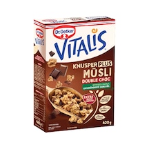 Dr.oetker Vitalis Sütlü Bitter Çikolatalı Çıtır Müsli 420 G - 5 Adet Tarı