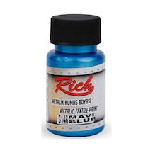 Rich Metalik Kumaş Boyası – Mavi 50Cc