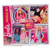 Barbie 4ü 1 Arada Puzzle Set