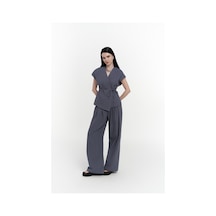 Mai Collection Mai Studios Co. Sorrenio İndigo Yelek Pantolon Takım İndigo