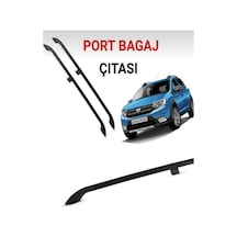 2013 Ve Üzeri Dacia Sandero Stepway 2 Tavan Çıtası Siyah