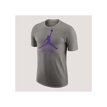 Nike Los Angeles Lakers Nba Erkek Tshirt Fb9827-063 - Gri - L Gri161121 Gri161121