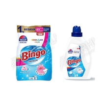 Bingo Renkliler Toz 8 Kg + Beyazlar İçin Sıvı Det. 2600 Ml 2'li Set Diğer