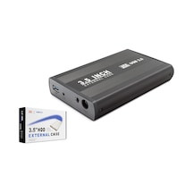3.5 Inç Sata Hdd Harici Disk Kutusu Usb 3.0 - Siyah Hdx1756 5'li