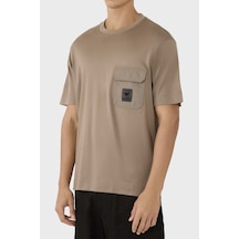 Emporio Armani Erkek T Shirt Em002978 Af10761 U6189 Kahve Kahve