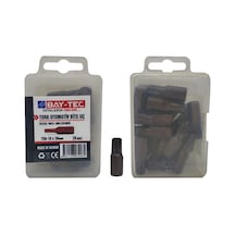 Bay-tec Tork Otomotiv Bits Ucu Kısa T50-10x30 Mm 20 Adet Mu2085