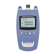 Springsun Tl-520 Yüksek Hassasiyetli Mini Optik Güç Ölçer Fiber Optik Test Cihazı Evrensel Model -70+10 Pil Olmadan