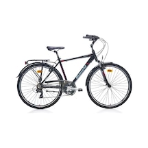 Bianchi Travel 504 V Fren 21 Vites 28 Jant Şehir Bisikleti Siyah Kırmızı 48 Kadro Kırmızı - Siyah