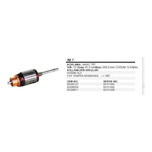 Kollektör 12v Fıat Slx -97 Tempra Sekmansız Mm7 Mako Tip