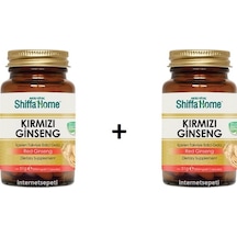 2 Adet Shiffa Home Aksu Vital Kırmızı Ginseng 60 Kapsül 850 MG