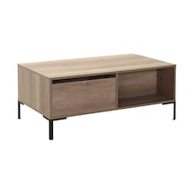 Cube Dikdörtgen Orta Sehpa-açık Ceviz Tori 103x42x60 Cm Gxyxd
