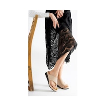 Nora Kadın Parmak Arası Hafif Ve Modern Comfort Terlik 001