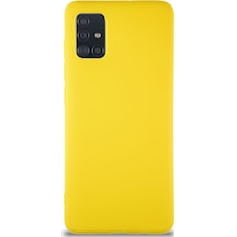 Samsung Galaxy A71 Kilif Soft Premier Renkli Silikon Kapak 496039005