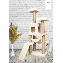 Nursoft Kedi Tırmalama Platformlu 135 CM