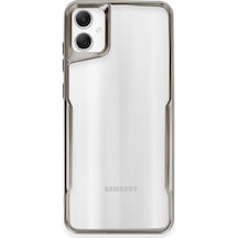 Samsung Samsung Uyumlu Galaxy A06 Kılıf Boyi Silikon Kapak - Titan Gri