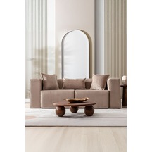 Katt Ekstra Rahat İskeletli 2 Li Koltuk 10 Renk Bej