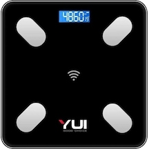 Yuı Kb13 Akıllı Bluetooth Şarjlı Tartı Siyah