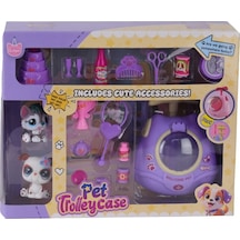 Cl2123-5-6 Çantalı Pet Shop Mor