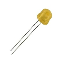 4.8mm Sarı Mantar Led Paketi - 10 Adet