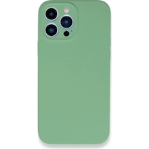 Newface Apple İphone 13 Pro Max Kılıf Lansman Legant Silikon - Yeşil